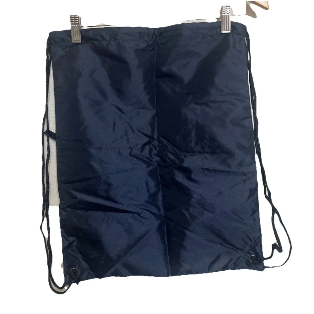 San Diego Chargers Draw String Bag With Zipper Pocket ‎ Lot Of 2 15x17 Inches